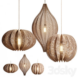 Pendant light Regency Seagrass Pendant Lamp 