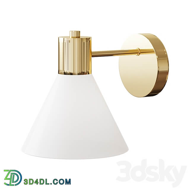 FLUGBO FLUGBO Wall lamp yellow copper glass