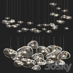 Pendant light Adjustable Terzani Manta Light Collection 