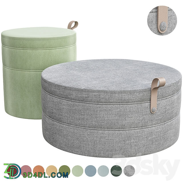 Bolia Large Garb Pouf