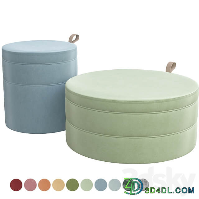 Bolia Large Garb Pouf