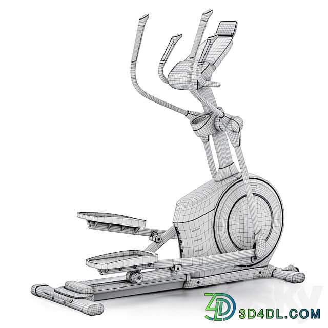 Elliptical trainer ProForm Endurance 520 E. Ellipse 3D Models