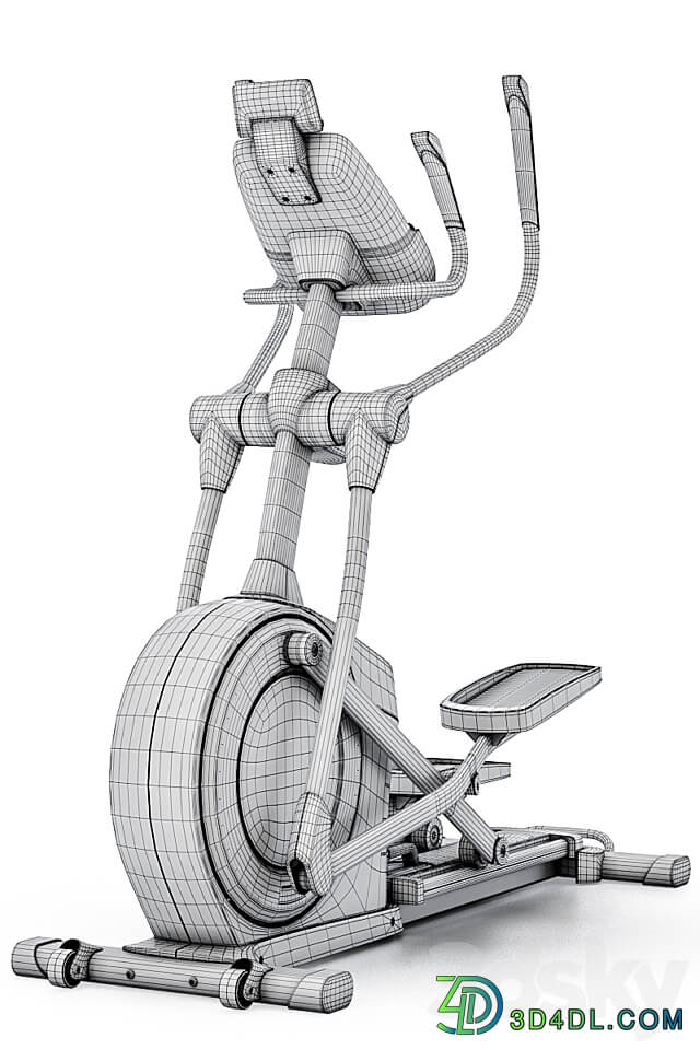 Elliptical trainer ProForm Endurance 520 E. Ellipse 3D Models