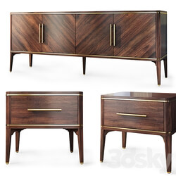 Sideboard Chest of drawer Chest of drawers Raum. Nightstand sideboard by Enza Home 