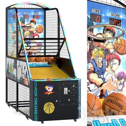 Hoop Dreams Basketball Game Machine. Ball 3D Models 