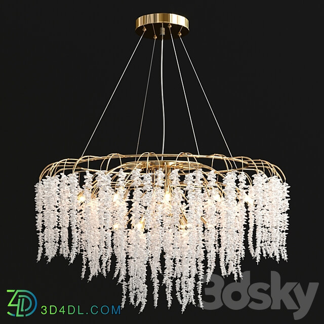 Pendant light Cascading Crystal Chandelier Collection