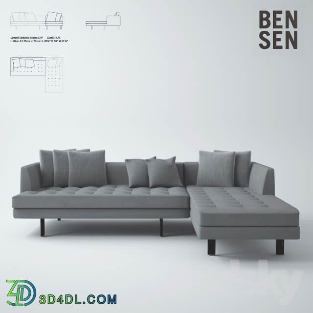 Edward Sectional Bensen