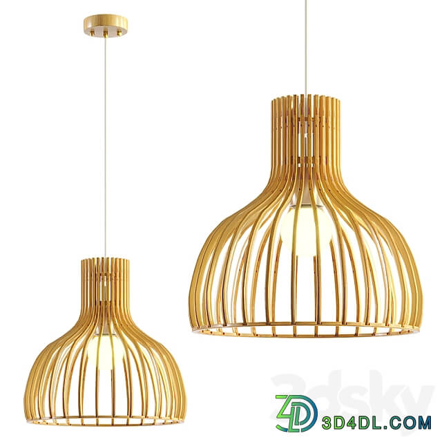 Pendant light Aliexpress wooden hanging lamp set