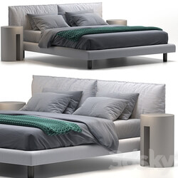 Bed Bed Meridiani Oliver 