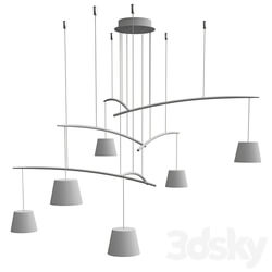 Ideal Lux Fish Pendant light 3D Models 3DSKY 