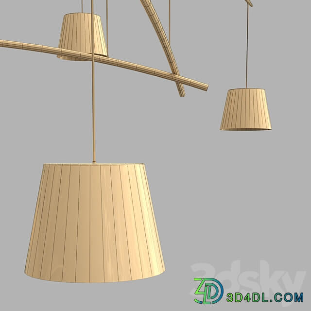 Ideal Lux Fish Pendant light 3D Models 3DSKY