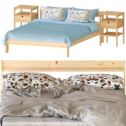 IKEA NEIDEN bed Bed 3D Models 3DSKY 