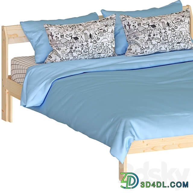 IKEA NEIDEN bed Bed 3D Models 3DSKY