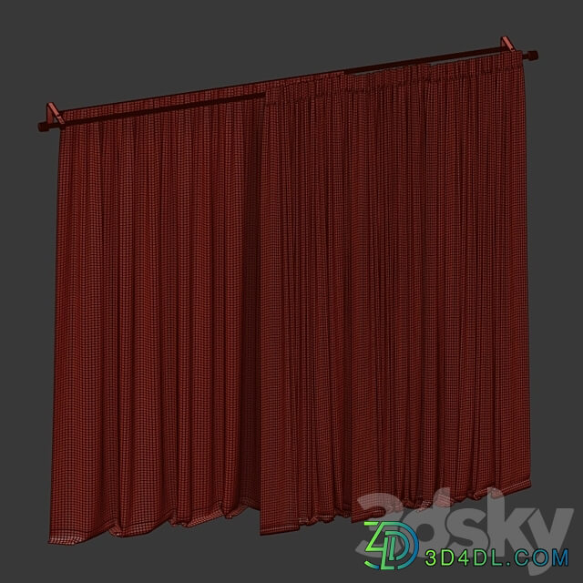 Curtain collection 3D Models 3DSKY