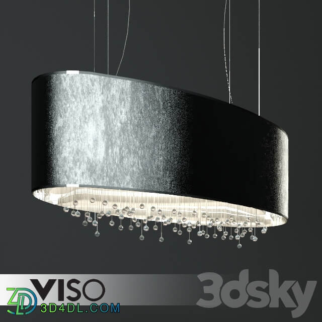 Viso VELVET Lamp Pendant light 3D Models