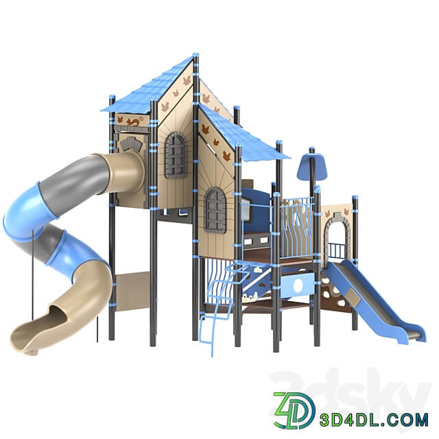 Children 39 s play complex 3D Models 3DSKY