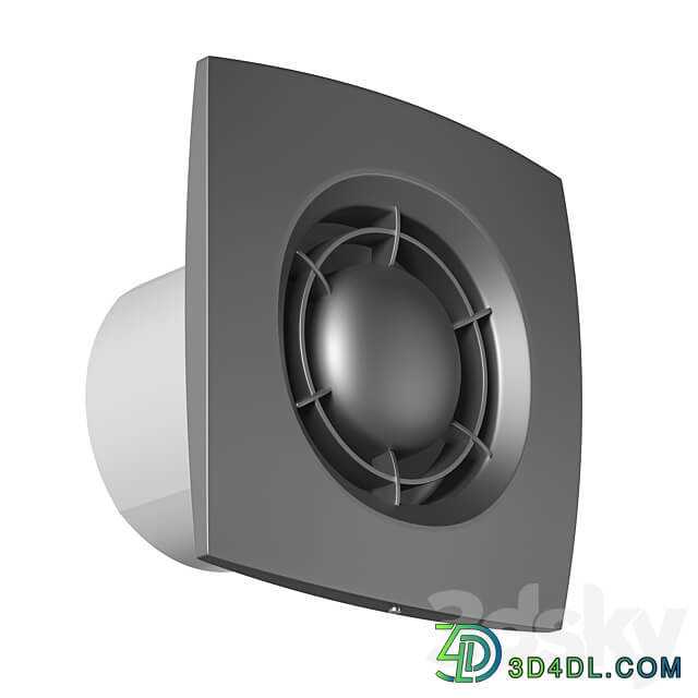 Exhaust fan Vents LD 100 125 150 Miscellaneous 3D Models 3DSKY