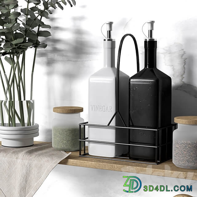 Decor for kitchen 3D Models