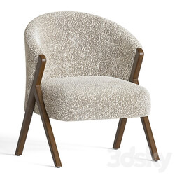 Boucle armchair zarahome 3D Models 3DSKY 