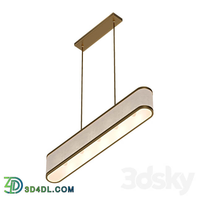 Linear Pendant by Anthropologie Pendant light 3D Models