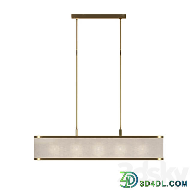 Linear Pendant by Anthropologie Pendant light 3D Models