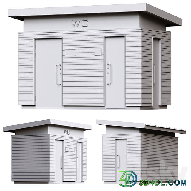 Danfo Public Toilet 3D Models 3DSKY