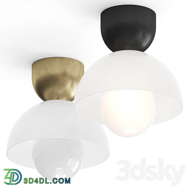 Arteriors Donley Flush Mount Ceiling Lamp Ceiling lamp 3D Models 3DSKY