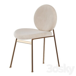 West elm Jane Dining 3D Models 3DSKY 