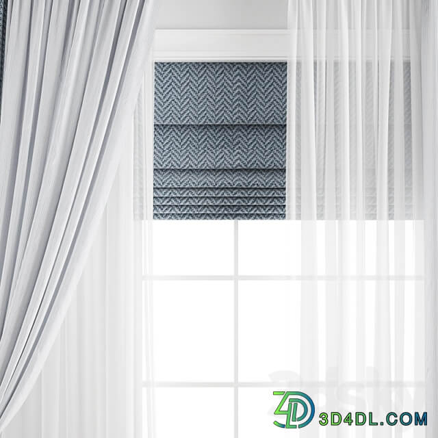 Curtain 373 3D Models 3DSKY