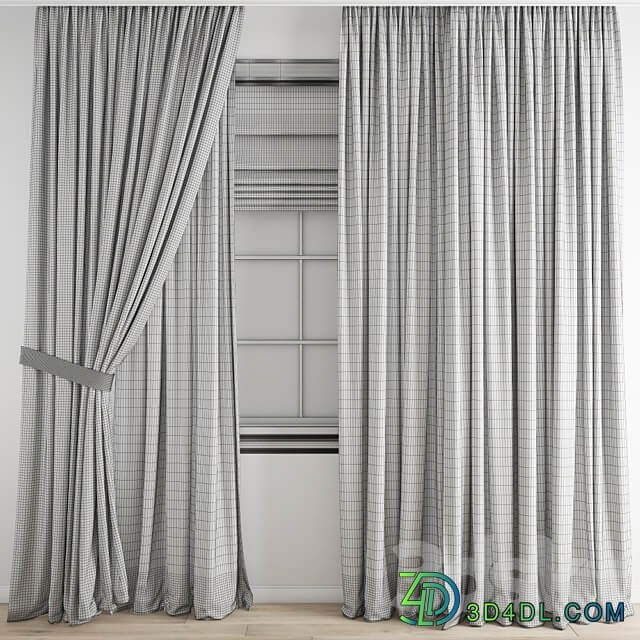 Curtain 373 3D Models 3DSKY