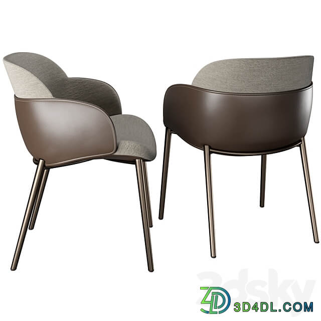Bonaldo Solt My Way Table Chair 3D Models 3DSKY
