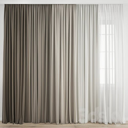 Curtain 375 3D Models 3DSKY 