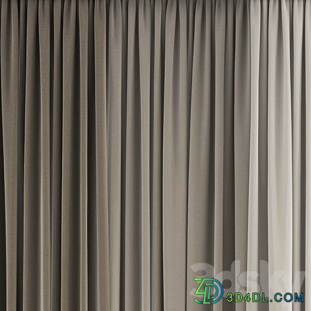 Curtain 375 3D Models 3DSKY