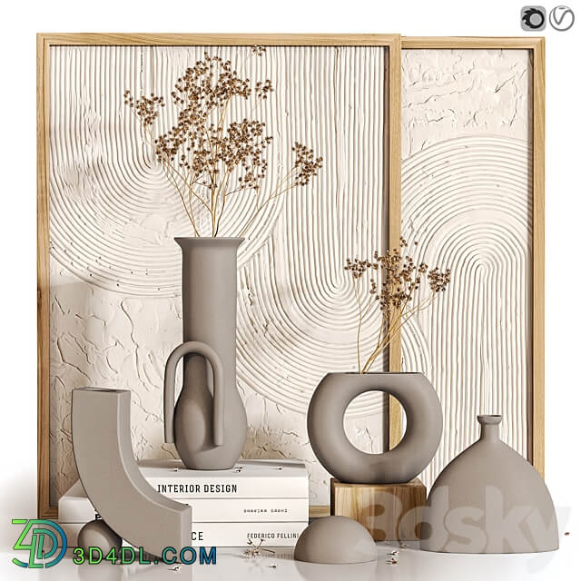 Decor set 31 3D Models 3DSKY