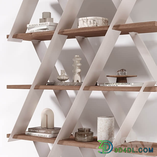 Shelving unit Tonin Casa Castle 3D Models 3DSKY