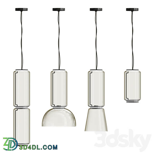 Noctambule flos pendant Pendant light 3D Models 3DSKY