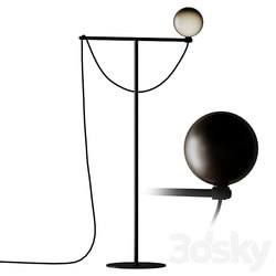 Handvärk Globe Floor Lamp Black 3D Models 3DSKY 