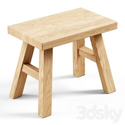 Zara Home The small stool 3D Models 3DSKY 