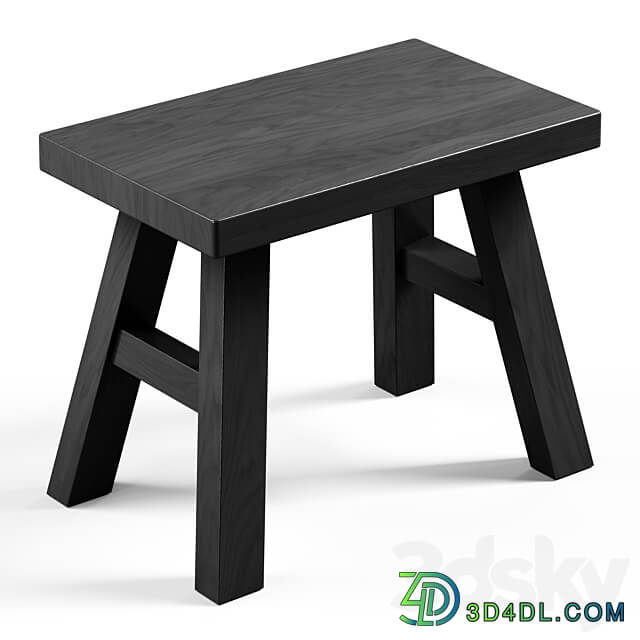 Zara Home The small stool 3D Models 3DSKY