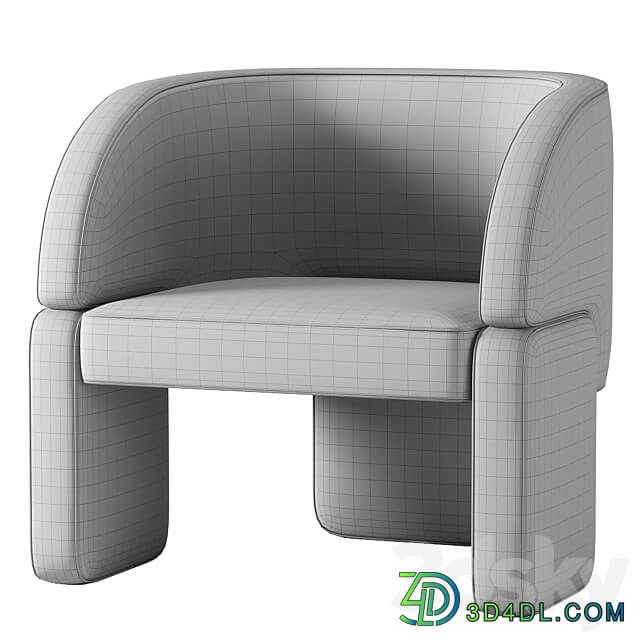 LAZYBONES LOUNGE Chair 3D Models 3DSKY