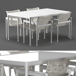 Outdoor table set Table Chair 3D Models 3DSKY 