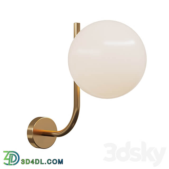 Wall lamp Rendez vous MOD109WL 01BS 3D Models 3DSKY