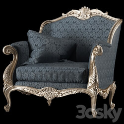 kosovart rococo armchair 3D Models 3DSKY 