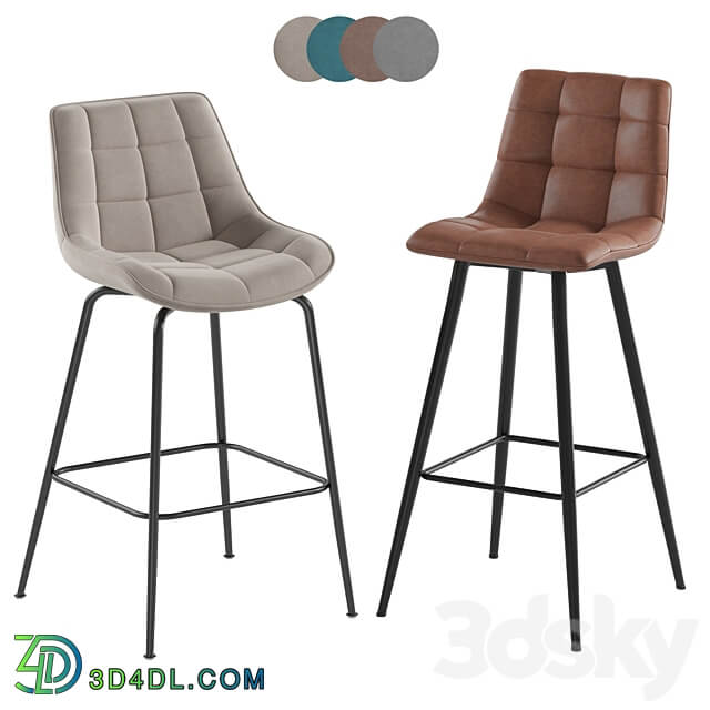 Spice B 140 barstool Mebel Vetro 3D Models 3DSKY