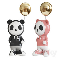 panda sculpture 3D Models 3DSKY 