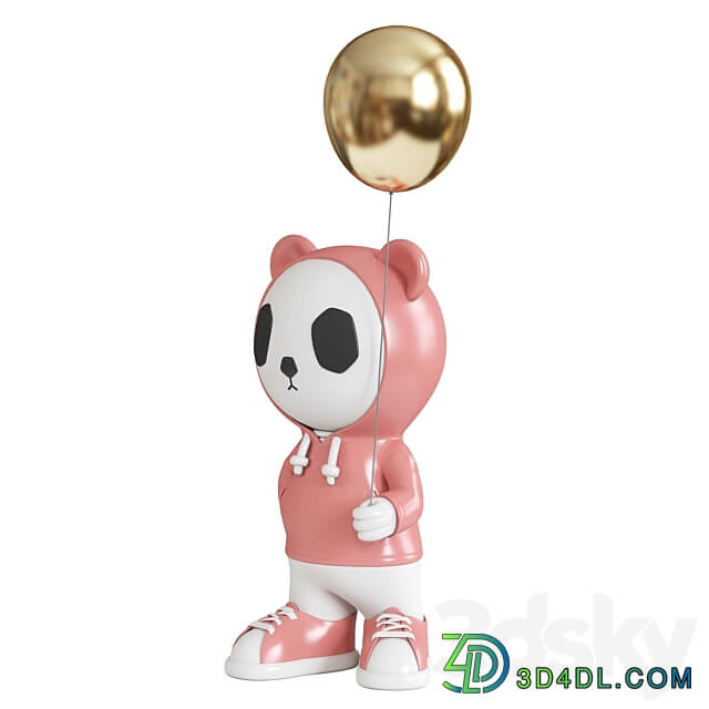 panda sculpture 3D Models 3DSKY