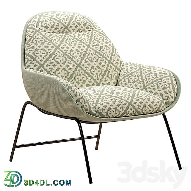 Mii Occasional Lounge Chair 3D Models 3DSKY