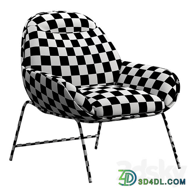 Mii Occasional Lounge Chair 3D Models 3DSKY