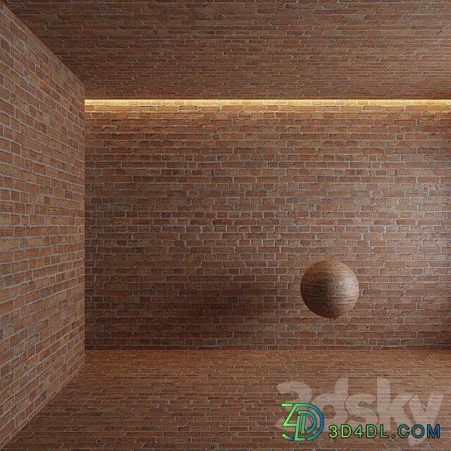 Industrial brick Stone 3D Models 3DSKY