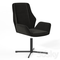 Office swivel armchair Arlon from La Redoute 3D Models 3DSKY 